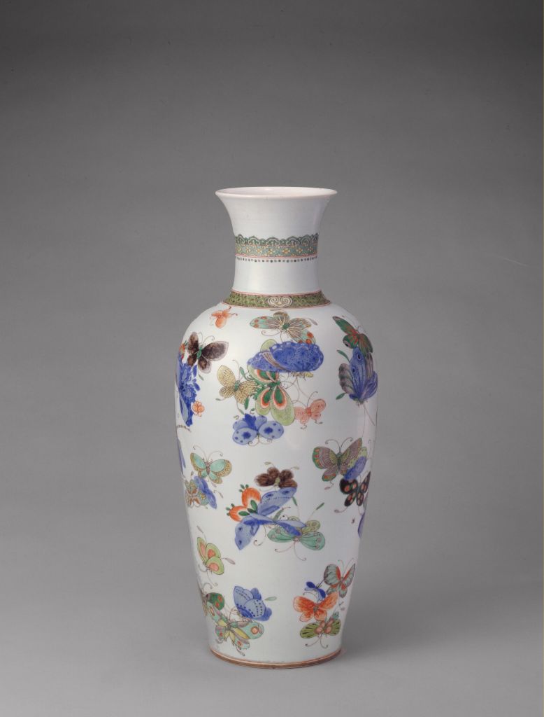 图片[2]-Multicolor butterfly vase-China Archive